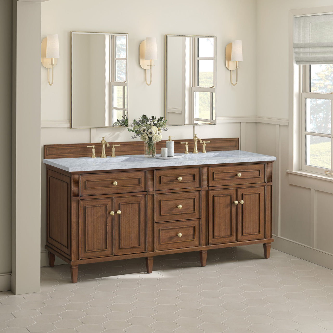 James Martin 72" Lorelai Double Vanity