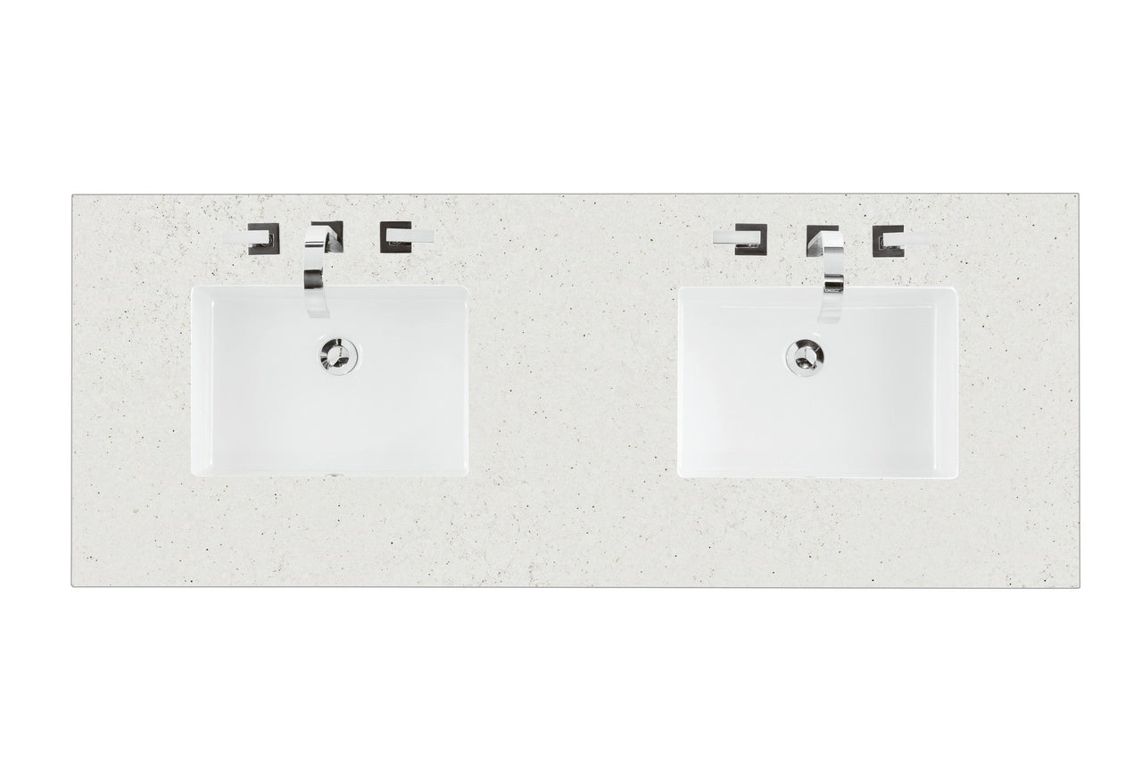 James Martin 60" Double Top - Luxe Bathroom Vanities