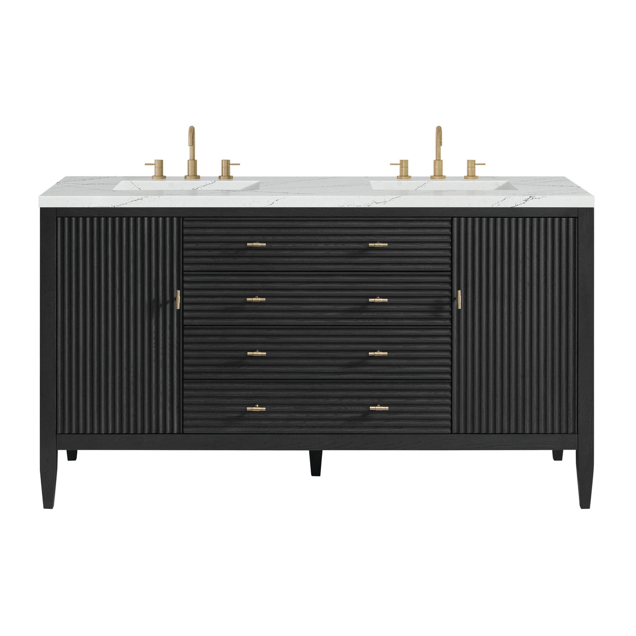 James Martin 60" Myrrin Double Vanity - Luxe Bathroom Vanities