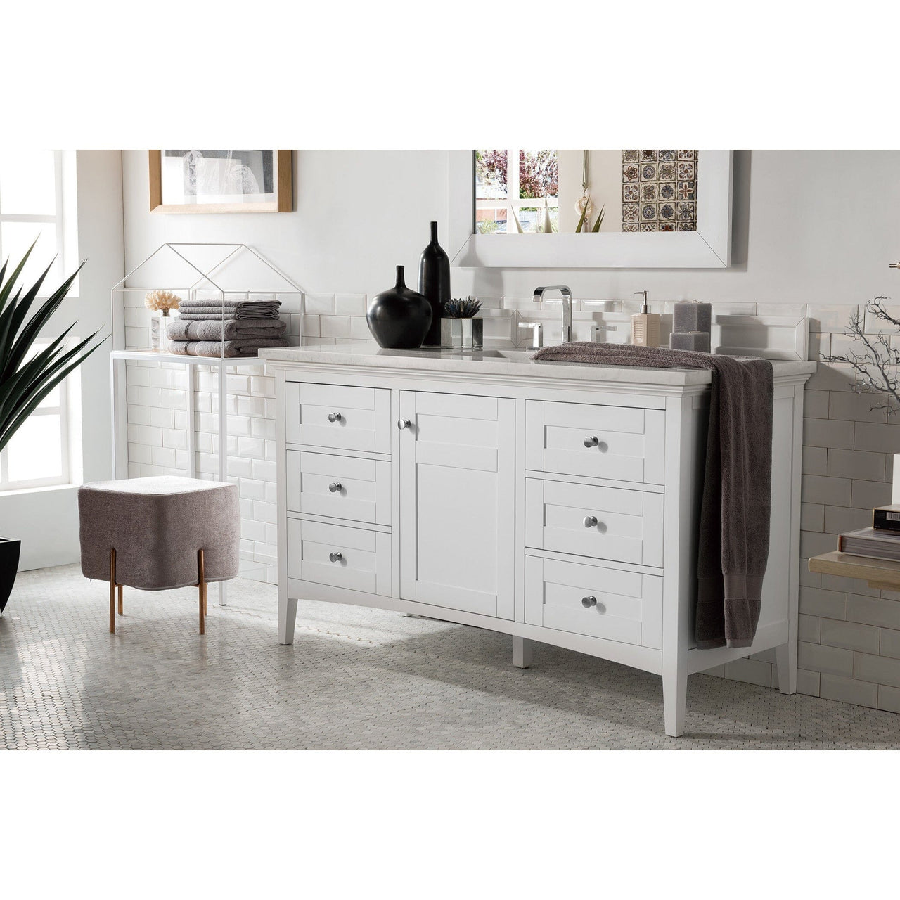 James Martin Palisades 60" Single Vanity Vanity James Martin 