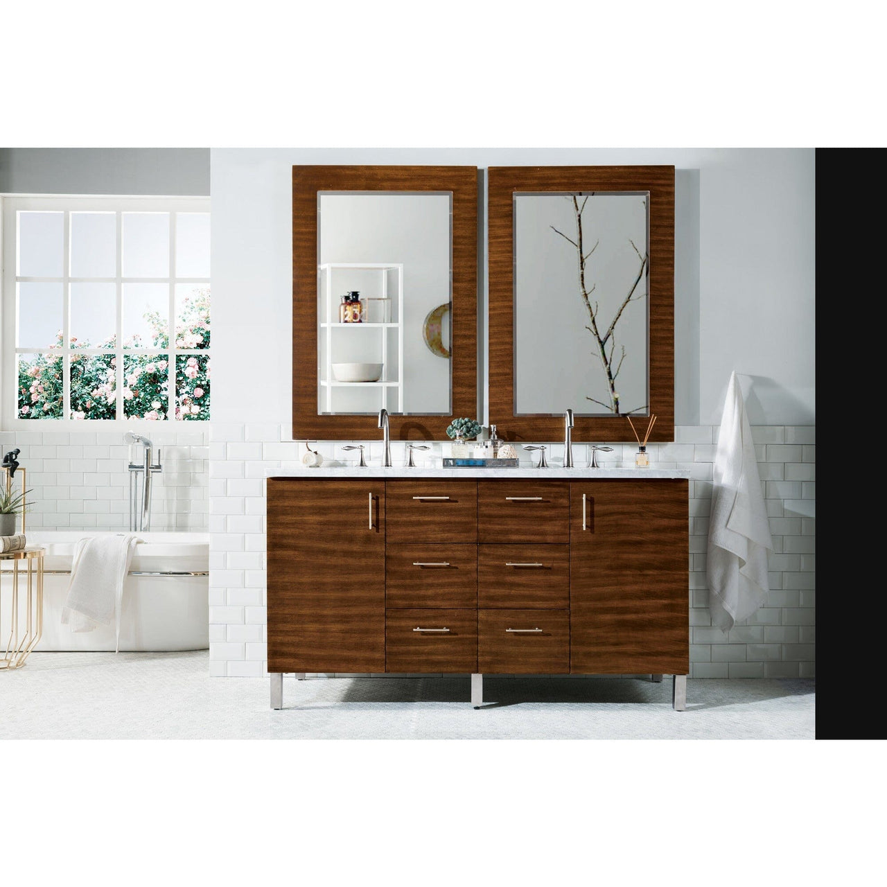 James Martin Metropolitan 60" Double Vanity Vanity James Martin 