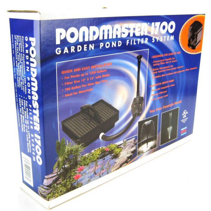 Filtration D2217 PondMaster 1700 Fountain - Filter Kit Garden - Fish Ponds Blue Thumb 