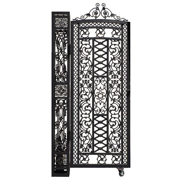 AFD Bridgeton Moore Aluminum Left Walk thru Gate (KIT) Gates AFD Black 