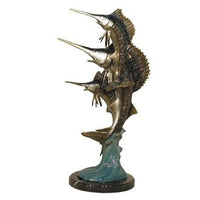 Thumbnail for AFD Sword Fish Triple in Gallery Patina Décor AFD Multi-Colored 