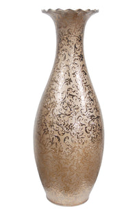 Thumbnail for AFD Golden Scroll Carved Vase Décor AFD Gold 