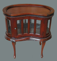 Thumbnail for AFD Kidney Chocolate Table Tables AFD Mahogany 