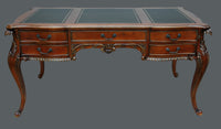 Thumbnail for AFD Large Mahogany Writing Desk Desks AFD Mahogany 