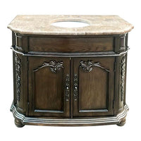 Thumbnail for AFD Carved Seasoned Wood Vanity 42