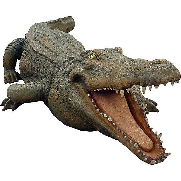 AFD Crocodile Statuary AFD Multi-Colored 