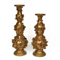 Thumbnail for AFD Golden Gardens 2 Piece Candleholder Set Décor AFD Gold 