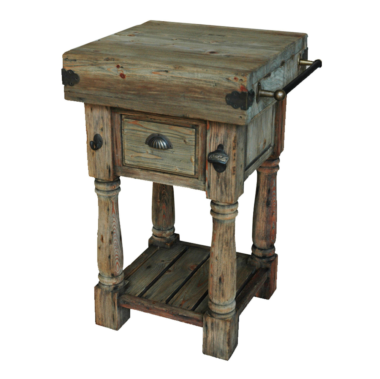 AFD Farmhouse Island Work Console Small Tables AFD Multi-Colored 