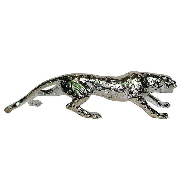 AFD Silver Leopard Large Décor AFD Silver 