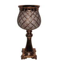 Thumbnail for AFD Rose Diamonite Hurricane Vase Décor AFD Multi-Colored 