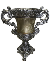 Thumbnail for AFD Crinkled Silver Handled Urn Urns AFD Gold 