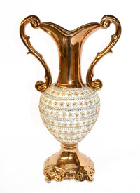 Thumbnail for AFD Amber Floral Trophy Vase Décor AFD Multi-Colored 