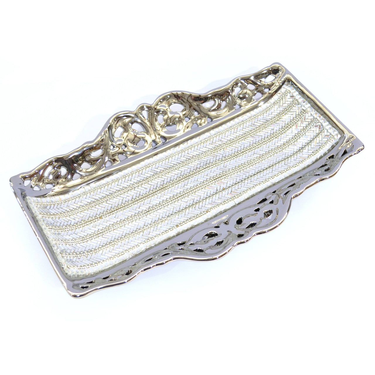 AFD Princess Tray Trays AFD Silver, Crystal 