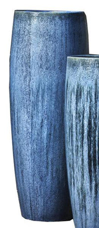 Thumbnail for Campania International Glazed Terra Cotta Sabine Tall Planter Urn/Planter Campania International 