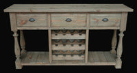 Thumbnail for AFD Farmhouse Console Wine Rack Bar and Wine AFD All Natural 