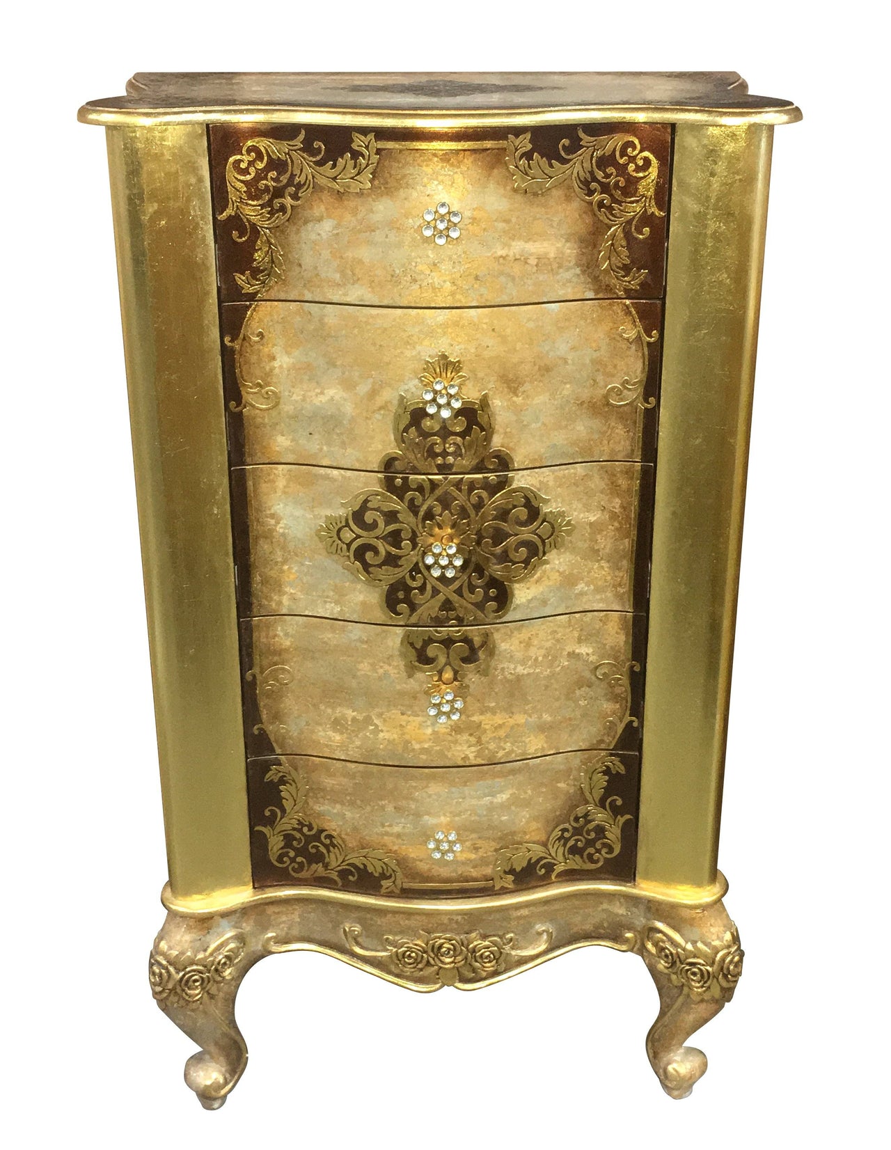 AFD Medici Tall Cabinet Chests AFD Multi-Colored 