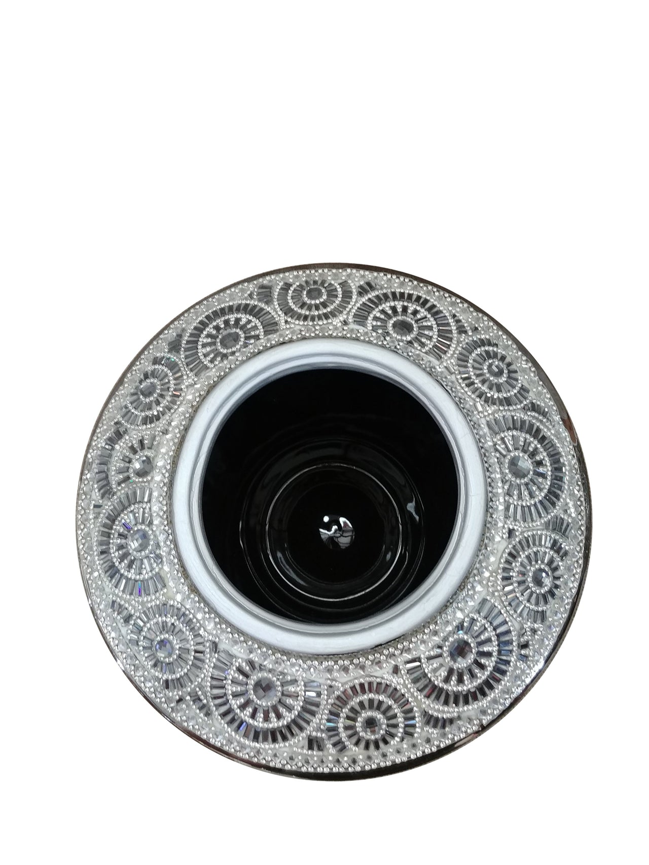 AFD Sterling and Crystal Box Urns AFD WHITE / GOLD 