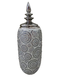 Thumbnail for AFD Starling and Crystal Vase Décor AFD WHITE / GOLD 