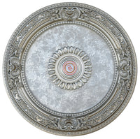 Thumbnail for AFD Petite Round Champagne Ceiling Medallion Medallions AFD SILVER 