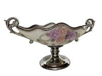 Thumbnail for AFD Daisy Crystal Silver Bowl Bowls AFD Multicolored 