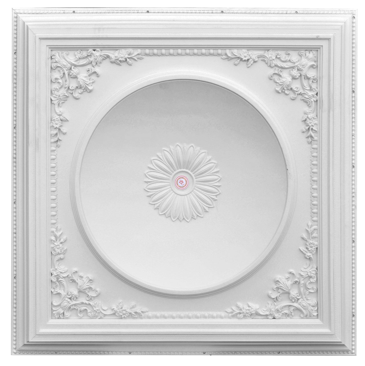 AFD Elegant Large Dome Ceiling Medallion Medallions AFD White 