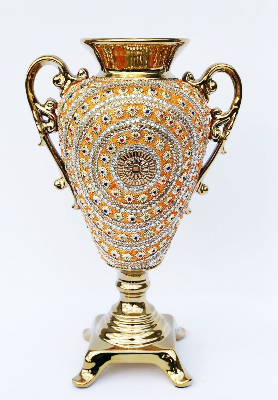 AFD Roseate Palace Urn Décor AFD MULTI COLORED 