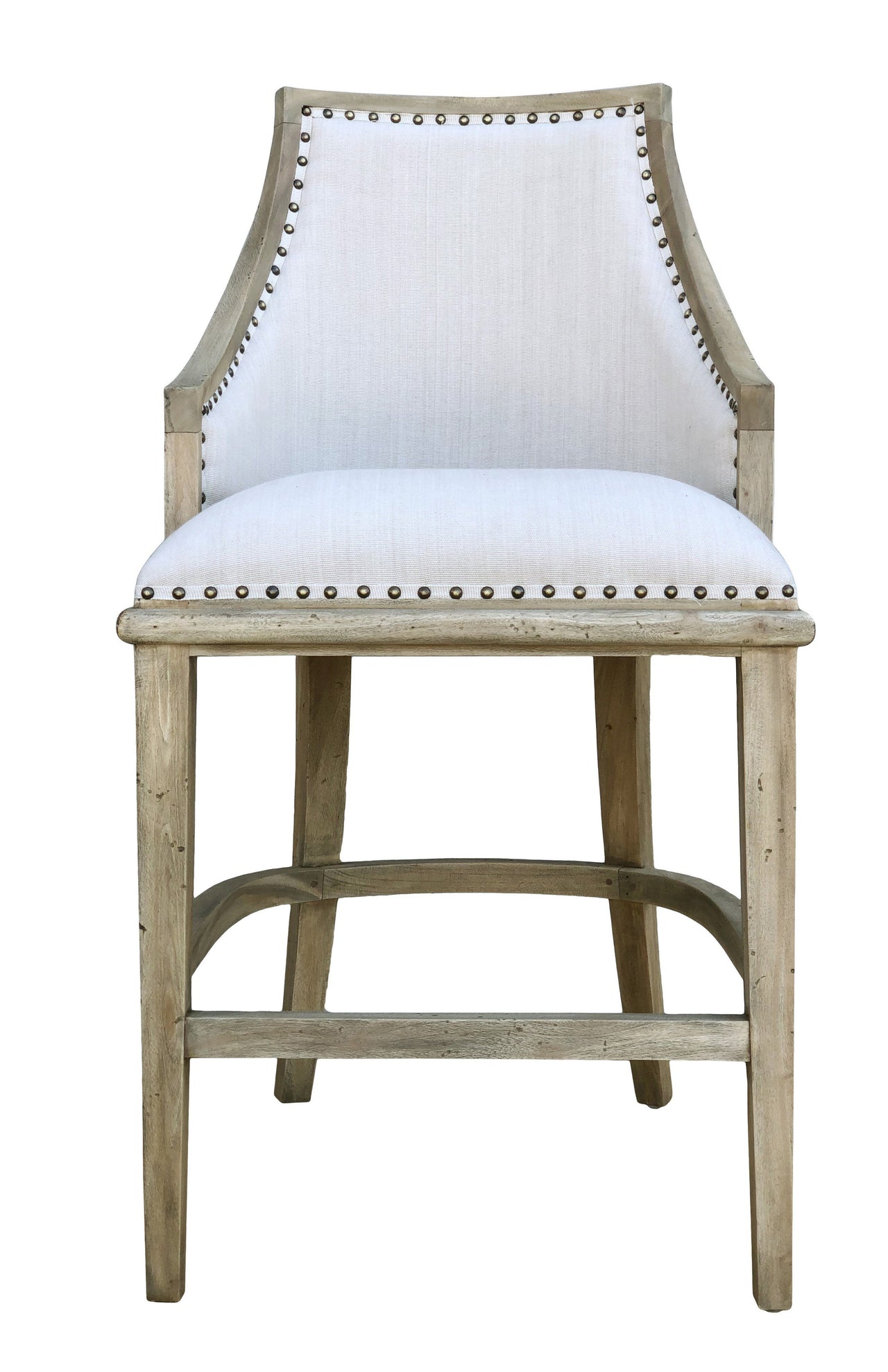 AFD Farmhouse Barrel Counter Stool Stools AFD Natural, White 