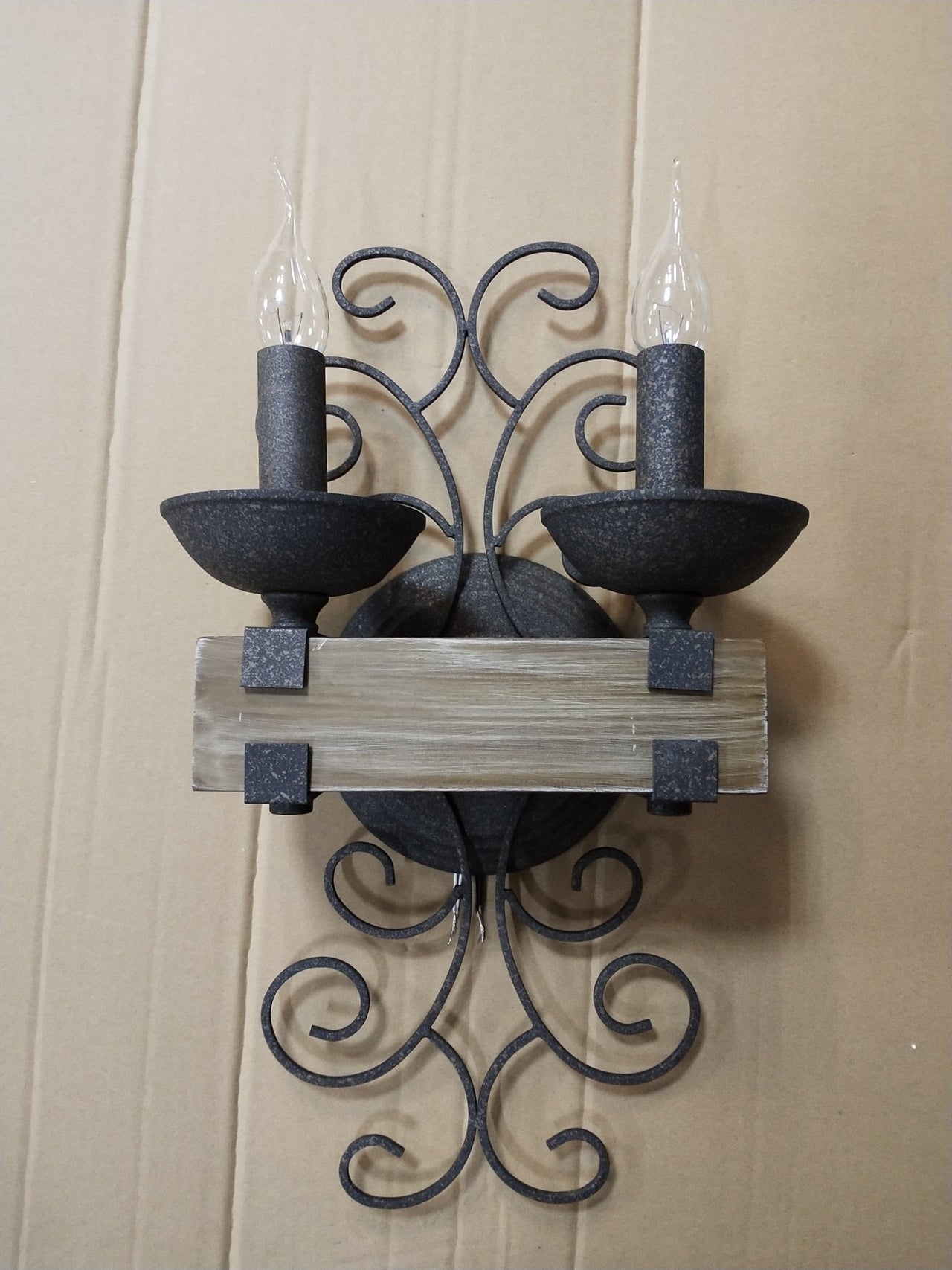 AFD 2 Pack Ridge Line Double Sconce Lighting AFD Rustic 