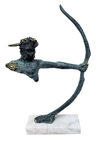 Thumbnail for AFD Iron And Marble Indian Shooter Large Décor AFD Green 