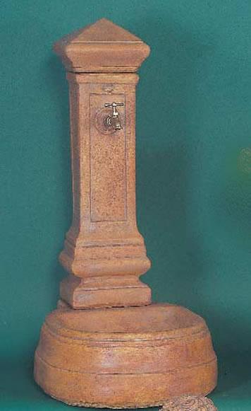 Fontana Italiana Drinking Outdoor Cast Stone Garden Fountain Fountain Tuscan 