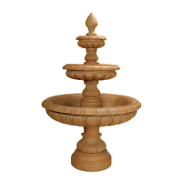 Thumbnail for Imperiale Three Tier Outdoor Cast Stone Garden Fountain Fountain Tuscan 