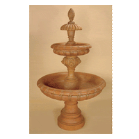 Thumbnail for Bassano Three Tier Outdoor Cast Stone Garden Fountain Fountain Tuscan 