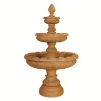 Thumbnail for Ariston Three Tier Outdoor Cast Stone Garden Fountain Fountain Tuscan 