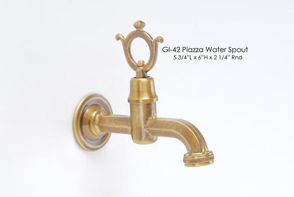 Piazza Water Spout Spout Tuscan 