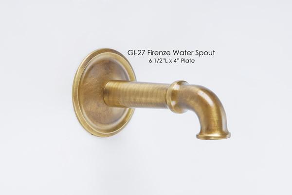 Firenze Water Spout Spout Tuscan 