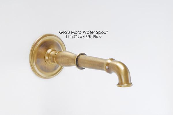 Moro Water Spout Spout Tuscan 