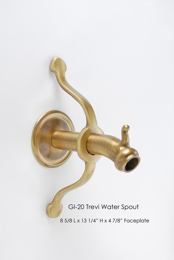 Trevi Water Spout Spout Tuscan 