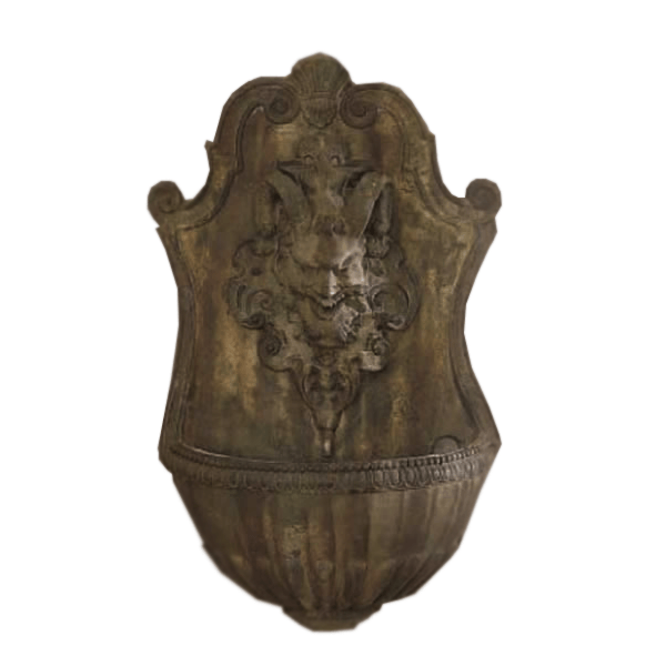 Parigi Wall Outdoor Cast Stone Garden Fountain Fountain Tuscan 