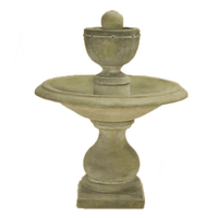 Thumbnail for Carrara Urn Outdoor Cast Stone Garden Fountain Fountain Tuscan 