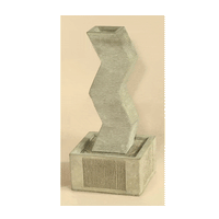 Thumbnail for Zig Zag Outdoor Cast Stone Garden Fountain Fountain Tuscan 