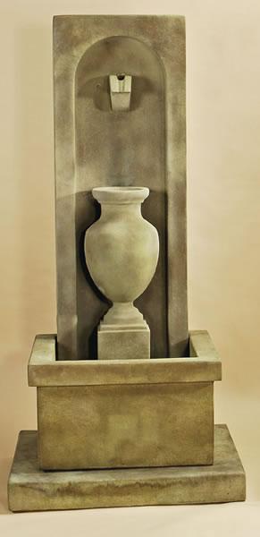 Amphorae Wall Water Outdoor Cast Stone Garden Fountain Fountain Tuscan 