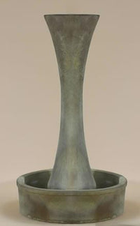 Thumbnail for Equinox Round Outdoor Cast Stone Garden Fountain (Led Nozzle Light Available) Fountain Tuscan 