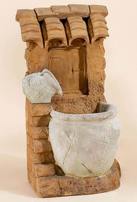 Thumbnail for Casa Outdoor Cast Stone Garden Fountain Fountain Tuscan 