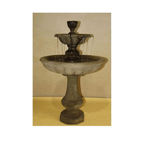 Vicentina Outdoor Cast Stone Garden Fountain Fountain Tuscan 