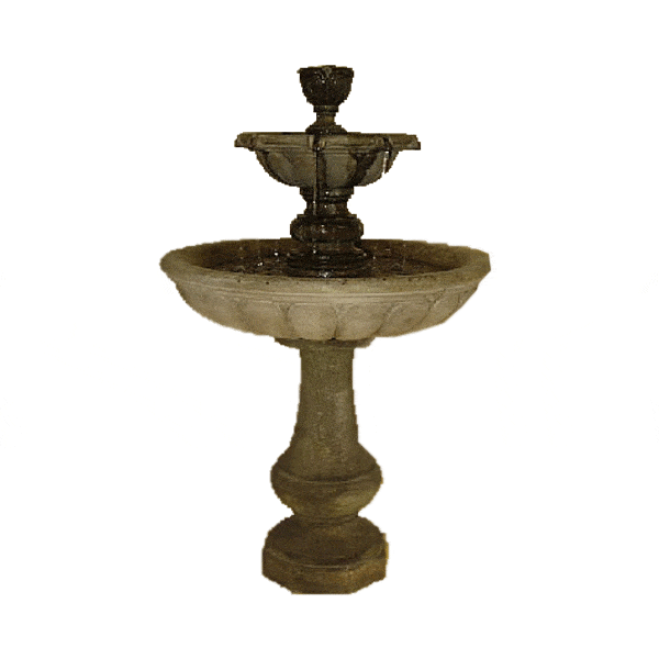 Vicentina Outdoor Cast Stone Garden Fountain Fountain Tuscan 