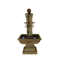 Thumbnail for Avignon Solange Outdoor Cast Stone Garden Fountain For Spouts Fountain Tuscan 