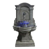 Thumbnail for Arbois Wall Outdoor Cast Stone Garden Fountain for Spout Fountain Tuscan 